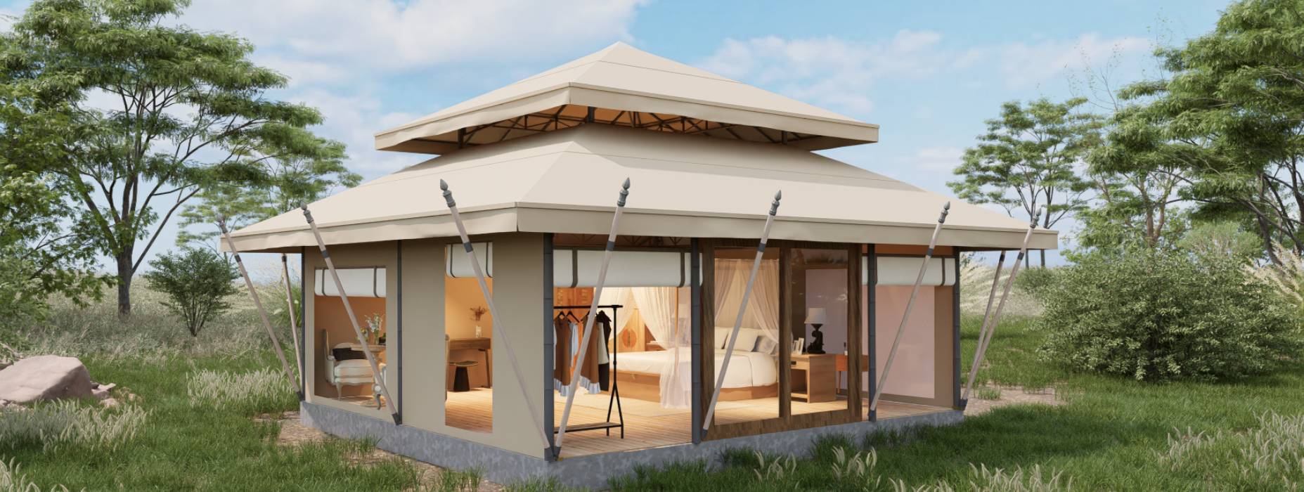 乌鲁木齐户外野奢帐篷